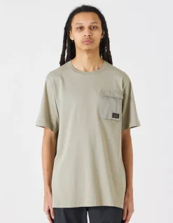 Short Sleeve T-Shirts*Maharishi 4230 Utility Pocket T-Shirt Silver Sage