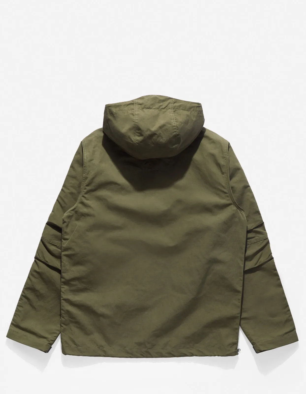 Parkas*Maharishi 4200 Ventile® Wr Half-Zip Jacket Olive Og-107F