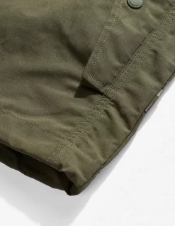 Parkas*Maharishi 4200 Ventile® Wr Half-Zip Jacket Olive Og-107F