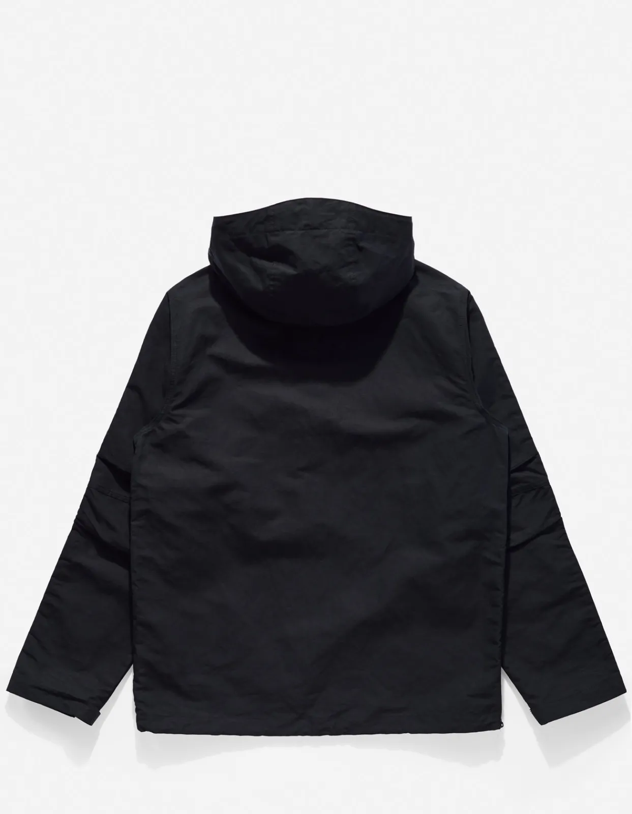 Parkas*Maharishi 4200 Ventile® Wr Half-Zip Jacket Black