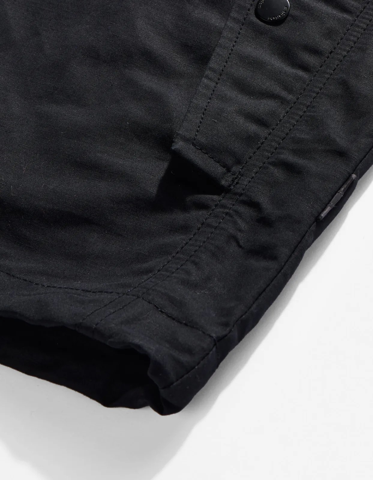 Parkas*Maharishi 4200 Ventile® Wr Half-Zip Jacket Black