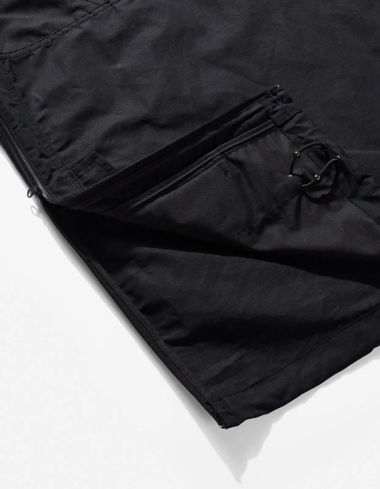 Parkas*Maharishi 4200 Ventile® Wr Half-Zip Jacket Black