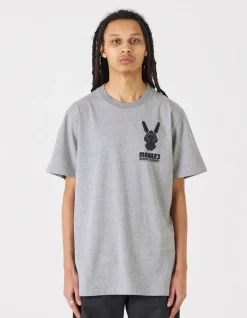 Short Sleeve T-Shirts*Maharishi 1000 Water Rabbit T-Shirt Grey Marl