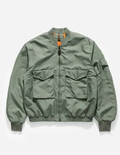 Jackets*Maharishi 4260 Wep Ma1 Flight Jacket Sage Green