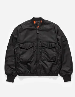 Jackets*Maharishi 4260 Wep Ma1 Flight Jacket Black