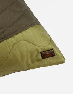 Home*Maharishi 6426 Xl Triquilted Cushion · Vintage Military Surplus Olive