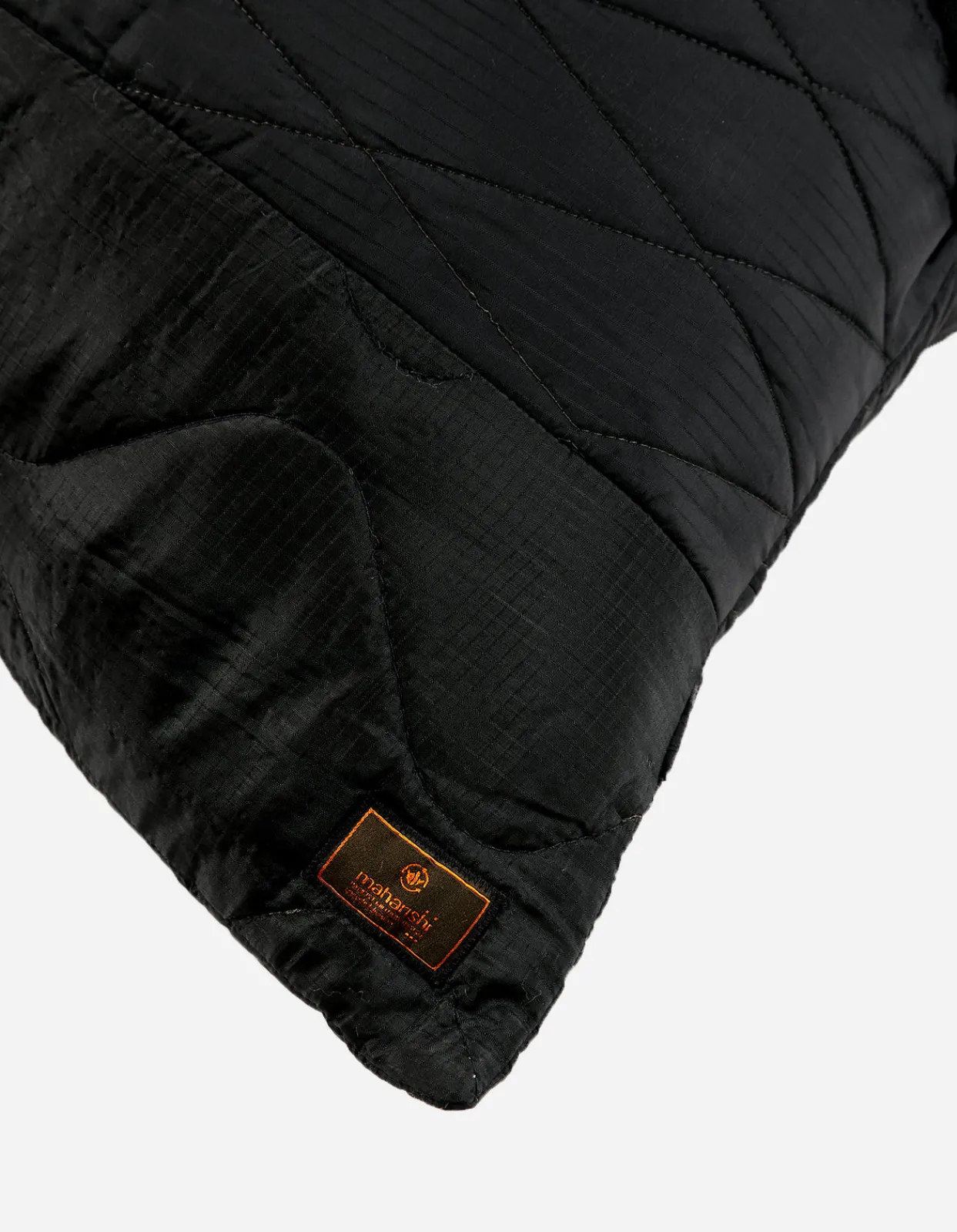 Home*Maharishi 6426 Xl Triquilted Cushion · Vintage Military Surplus Black