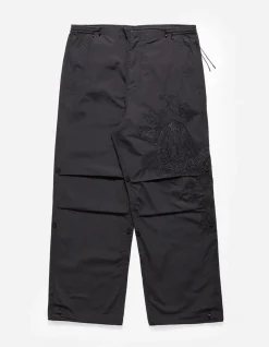 Original Snopants*Maharishi 4245 Xl Water Dragon Embroidered Loose Snopants® Black/Tonal