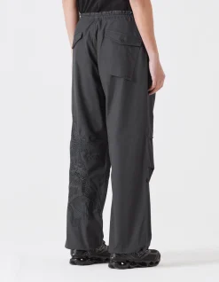 Original Snopants*Maharishi 4245 Xl Water Dragon Embroidered Loose Snopants® Black/Tonal