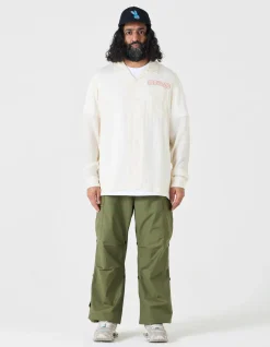 Shirts*Maharishi 4209 Year Of The Rabbit Embroidered Shirt Ecru