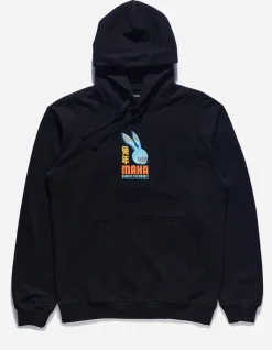 Hooded Sweats*Maharishi 1003 Year Of The Rabbit Hooded Sweat Black