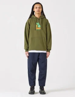 Hooded Sweats*Maharishi 1003 Year Of The Rabbit Hooded Sweat Olive Og-107F