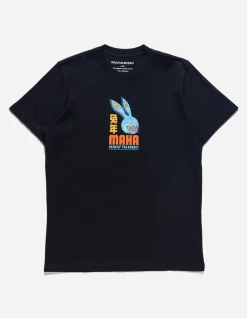 Short Sleeve T-Shirts*Maharishi 1002 Year Of The Rabbit T-Shirt Black