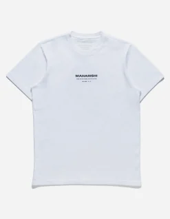 Short Sleeve T-Shirts*Maharishi 1007 Yin Yang Rabbit T-Shirt White