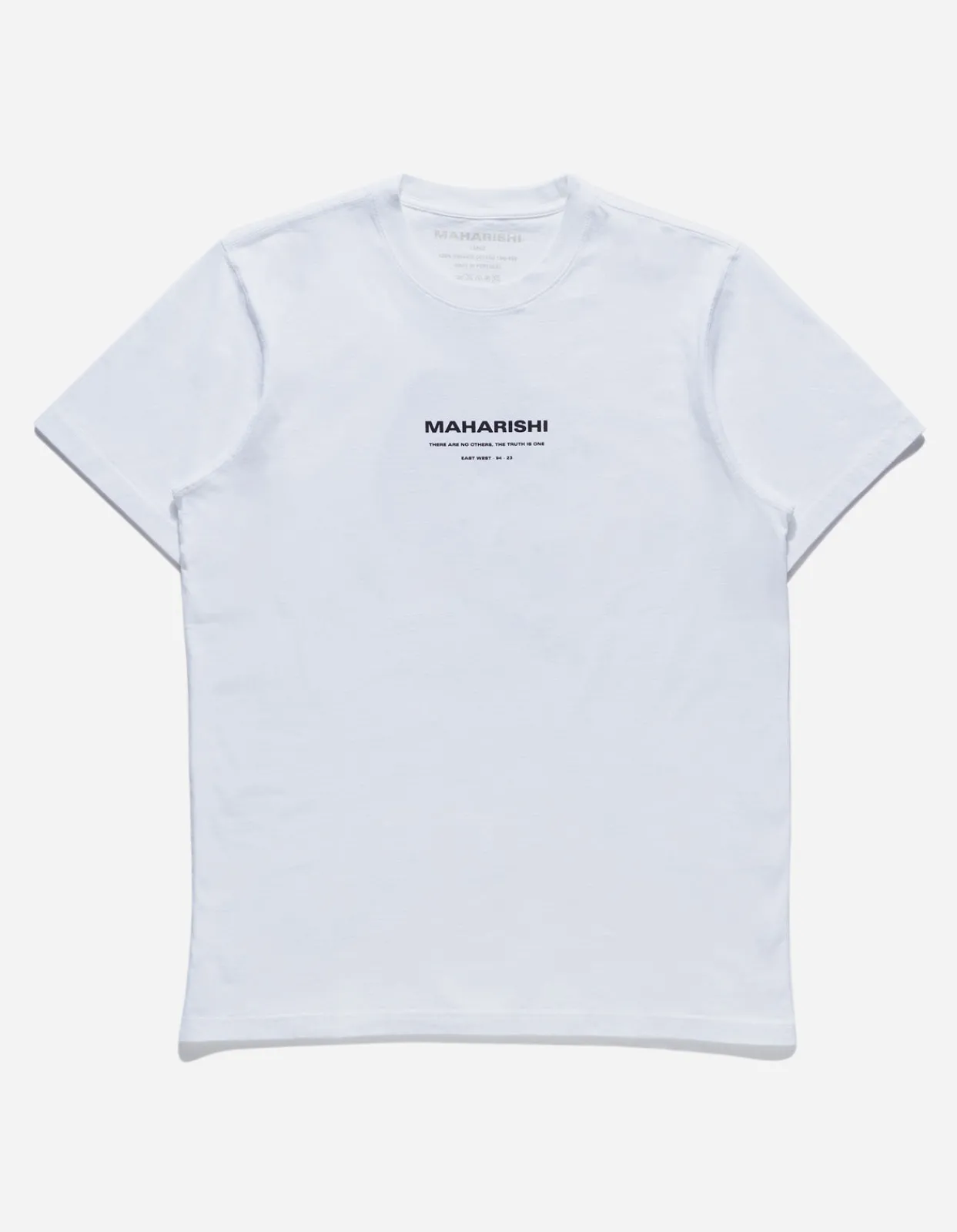 Short Sleeve T-Shirts*Maharishi 1007 Yin Yang Rabbit T-Shirt White