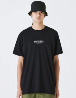 Short Sleeve T-Shirts*Maharishi 1007 Yin Yang Rabbit T-Shirt Black