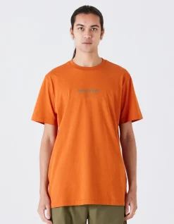 Short Sleeve T-Shirts*Maharishi 1007 Yin Yang Rabbit T-Shirt Rust
