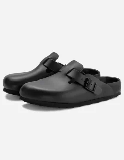 Lifestyle*Maharishi Birkenstock Boston Exquisite Natural Leather Black