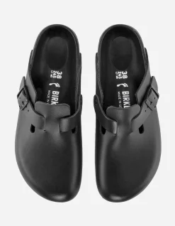 Lifestyle*Maharishi Birkenstock Boston Exquisite Natural Leather Black