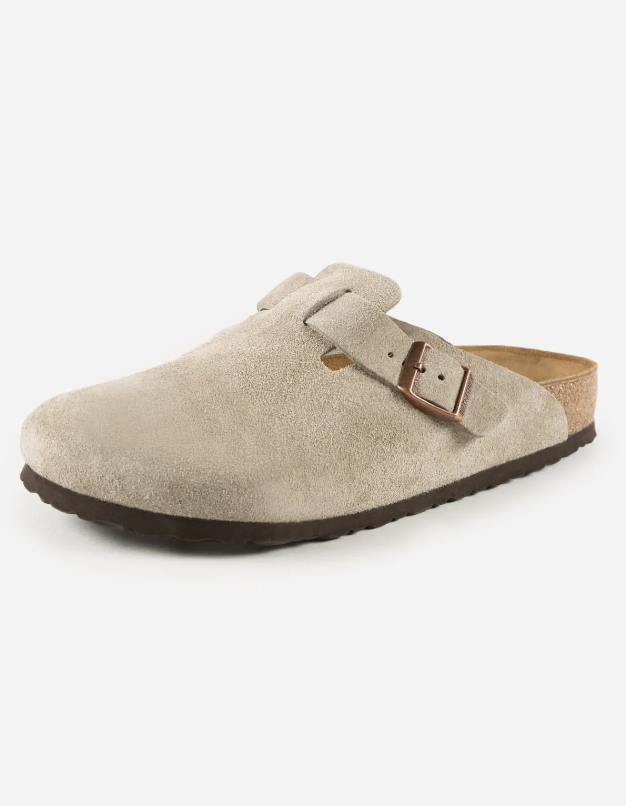 Lifestyle*Maharishi Birkenstock Boston Sfb Suede Leather Taupe