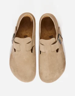 Lifestyle*Maharishi Birkenstock London Sfb Suede Leather Taupe