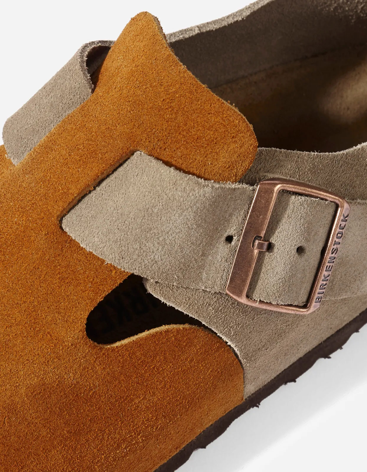 Lifestyle*Maharishi Birkenstock London Sfb Suede Leather Mink/Taupe