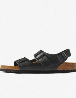 Lifestyle*Maharishi Birkenstock Milano Natural Leather Black