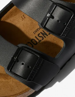 Lifestyle*Maharishi Birkenstock Milano Natural Leather Black