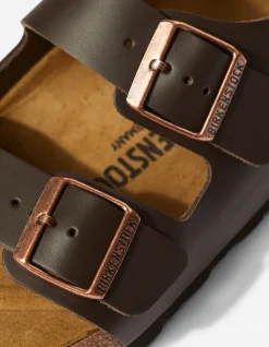 Lifestyle*Maharishi Birkenstock Milano Natural Leather Dark Brown