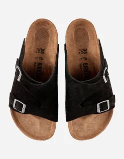 Lifestyle*Maharishi Birkenstock Zurich Bs Suede Leather Black