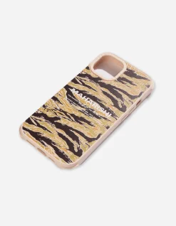Iphone Cases*Maharishi X Casetify Iphone Case Sunbleached Gold Tigerstripe