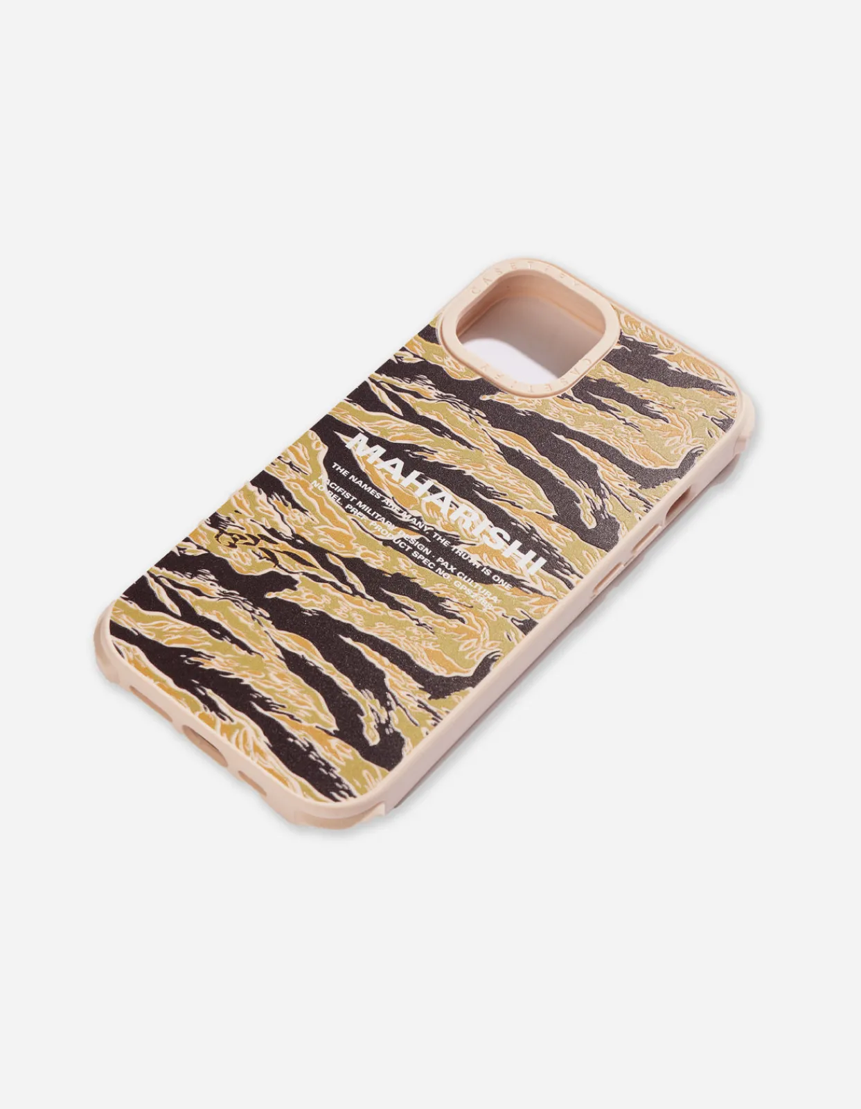 Iphone Cases*Maharishi X Casetify Iphone Case Sunbleached Gold Tigerstripe
