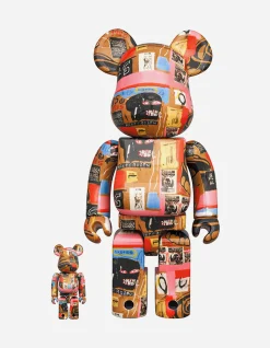 Medicom & Be@Rbricks*Maharishi Medicom Be@Rbrick Andy Warhol × Jean-Michel Basquiat #2 400% U0026 100% Set