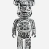 Home*Maharishi Medicom Be@Rbrick Hr Giger Chrome Version 1000% White