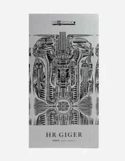 Home*Maharishi Medicom Be@Rbrick Hr Giger Chrome Version 1000% White