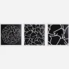 Art*Maharishi Ye-81, 82 U0026 83 Triptych Black